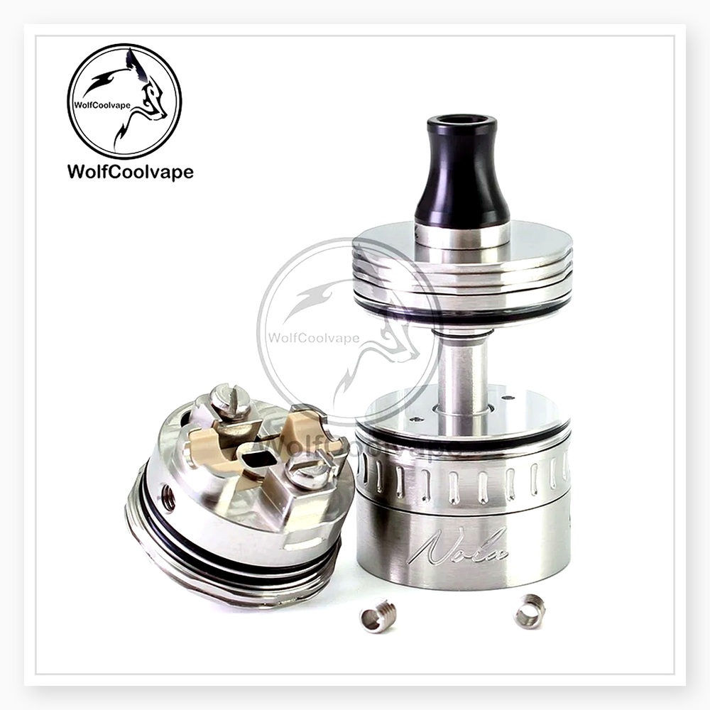 Vaping Air - Wolfcool Vape NOLA RTA 22mm Gümüş