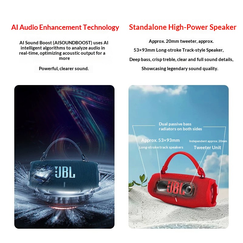 JBL CHARGE6 IP68 Toz Geçirmez  - Anker Speaker Soundcore Boom 2 incelemesi ve fiyatı